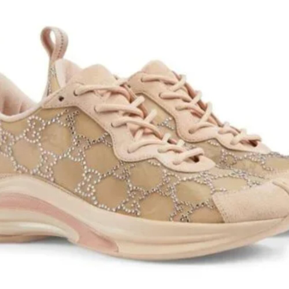 GUCCI Run GG Crystal Sneakers IT 36 US 6